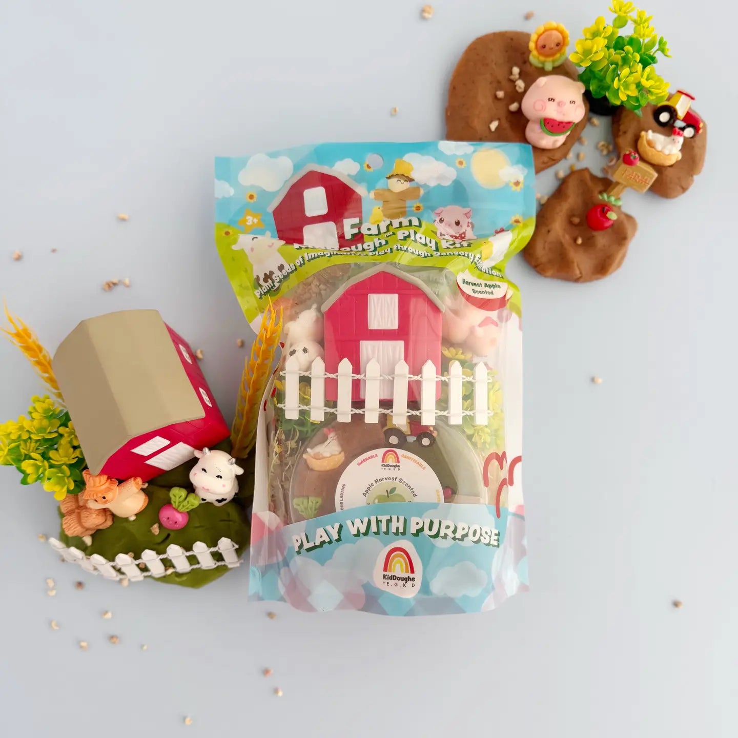 Kit sensoriel de pâte à modeler Farm