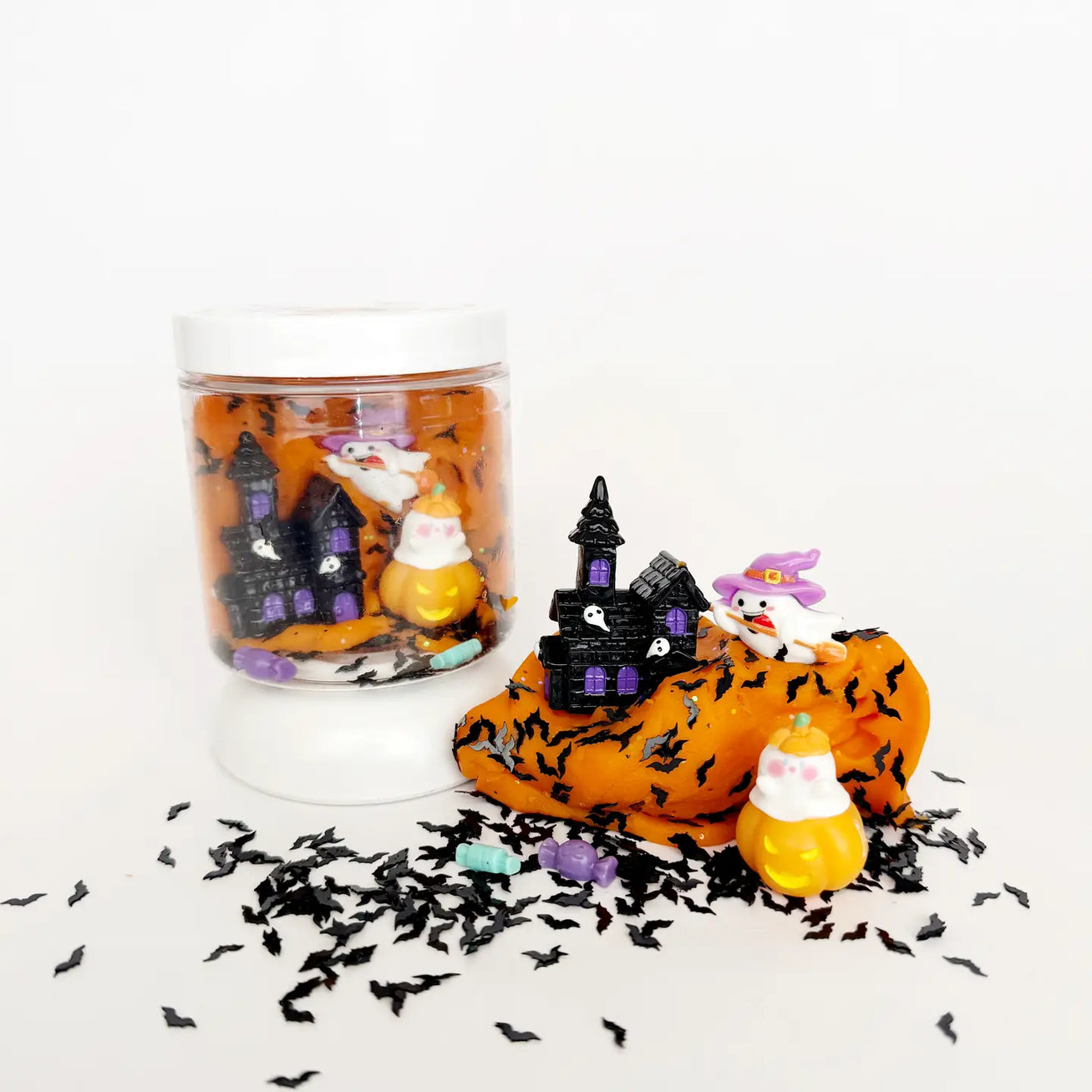 Mini kit sensoriel de pâte à modeler Halloween