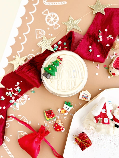 Snowman Mini Playdough Sensory Kit