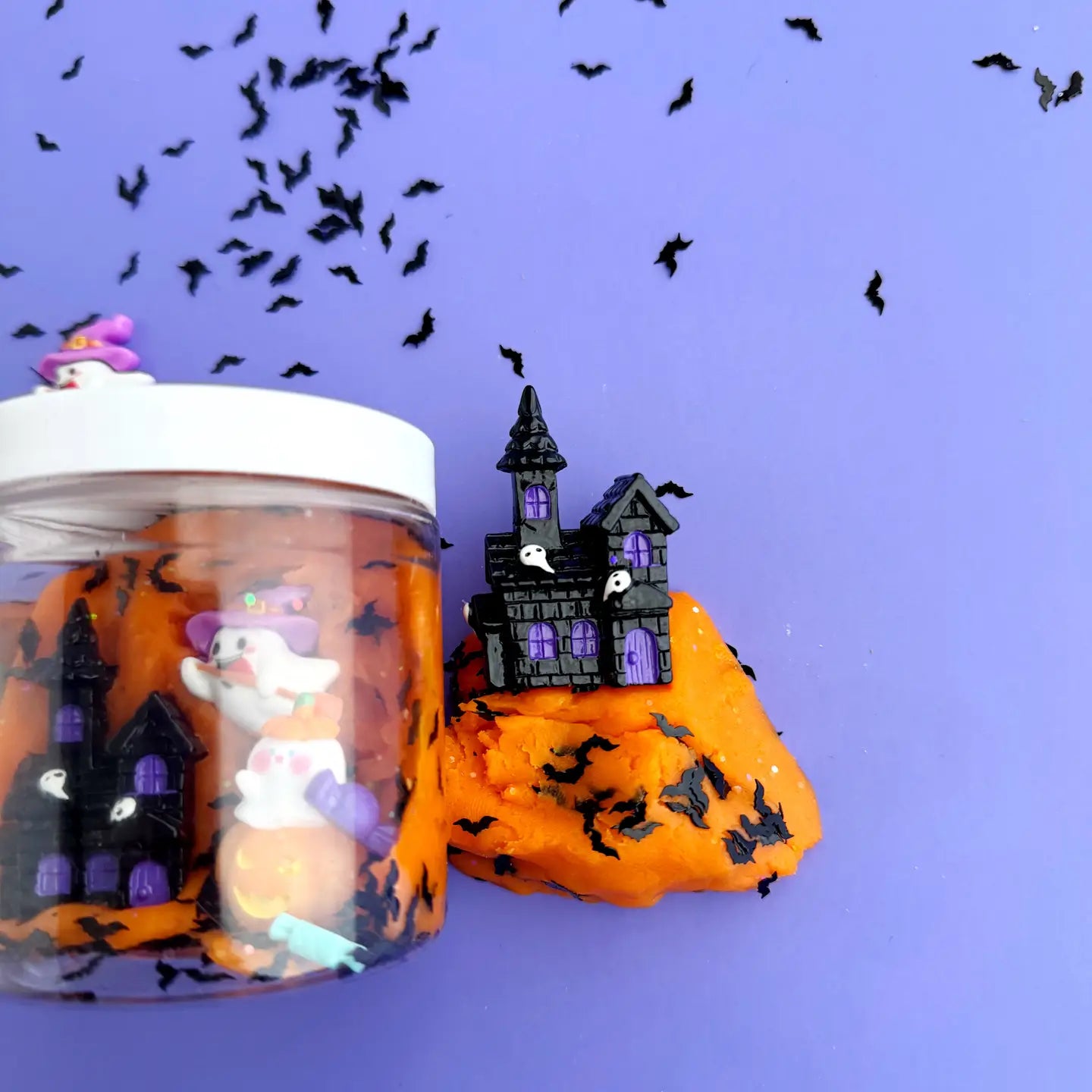 Mini kit sensoriel de pâte à modeler Halloween