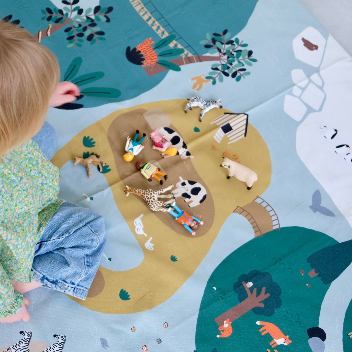 housse animaux jeux pour tapis d eveil motricite activite bebe enfant decouverte et education