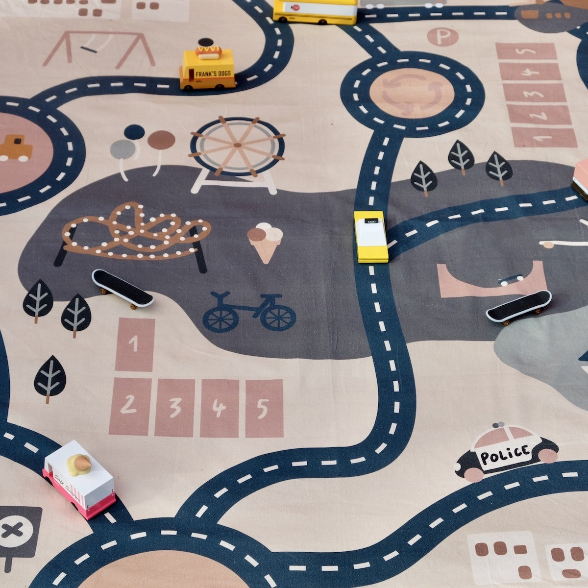 housse circuit à enfiler pour tapis d eveil motricite activite jeux bebe enfant 