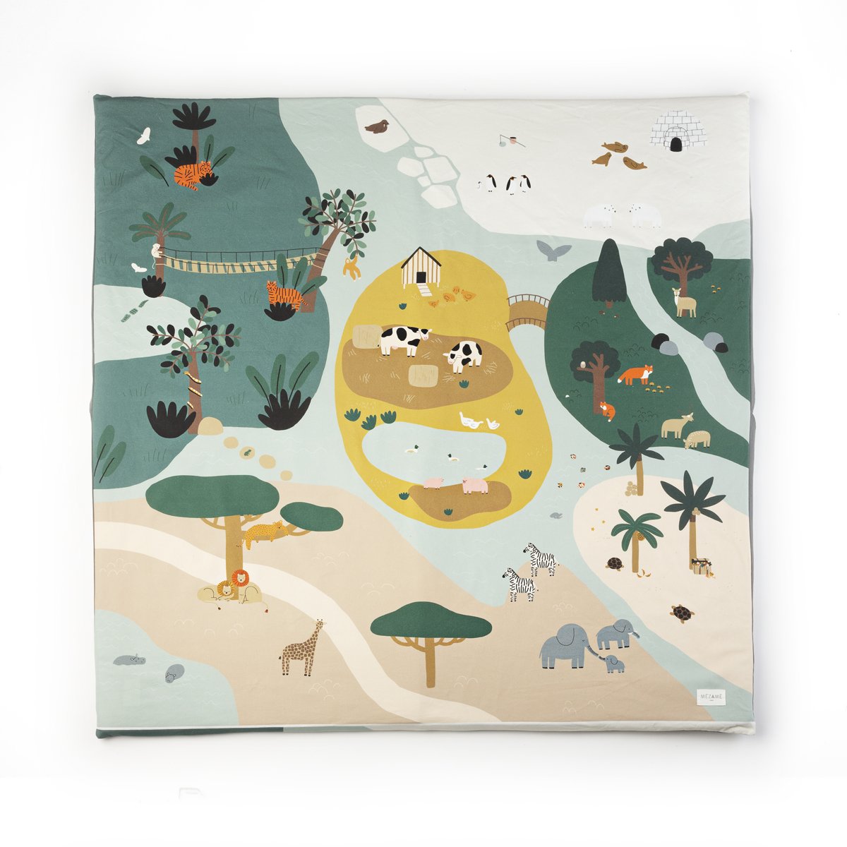 housse animaux jeux à enfiler pour tapis d eveil motricite activite bebe enfant detail