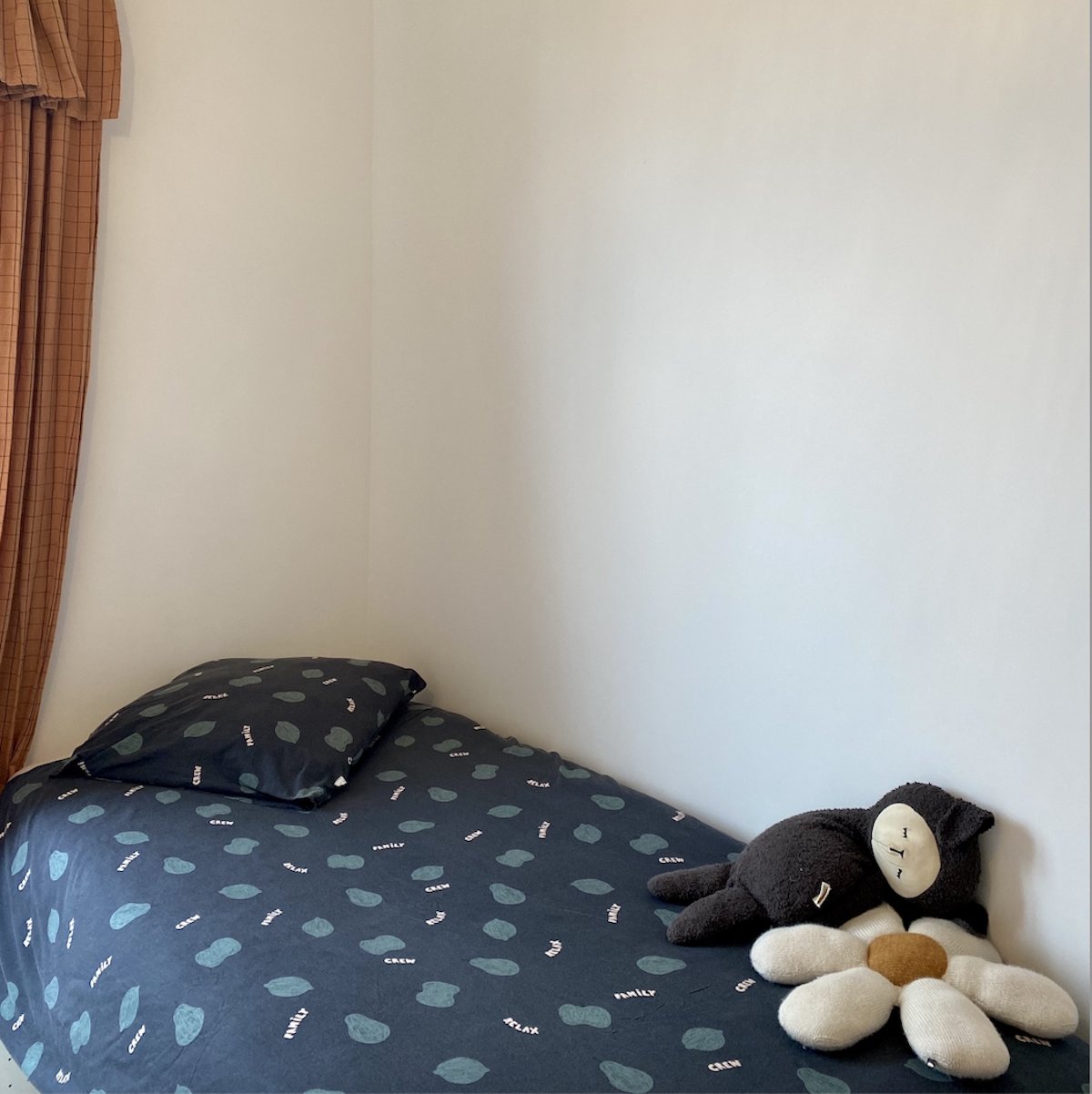 parure linge de lit jersey tout doux imprimé fruité coloris foncé
