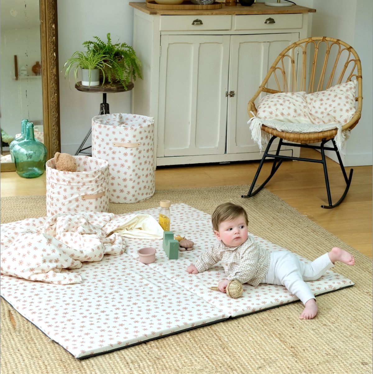 panier de rangement grand format nomade