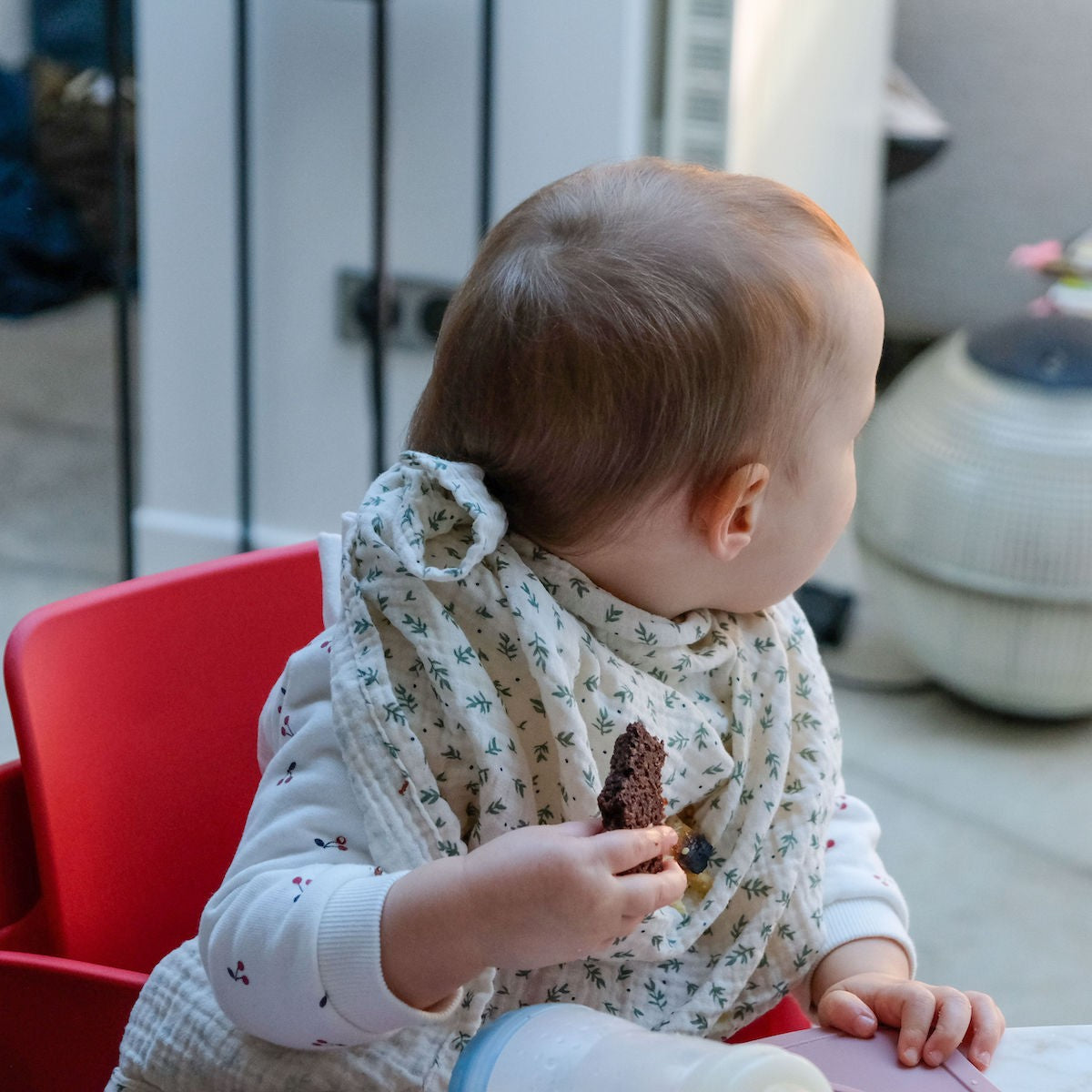 lange bavoir cueillette milk