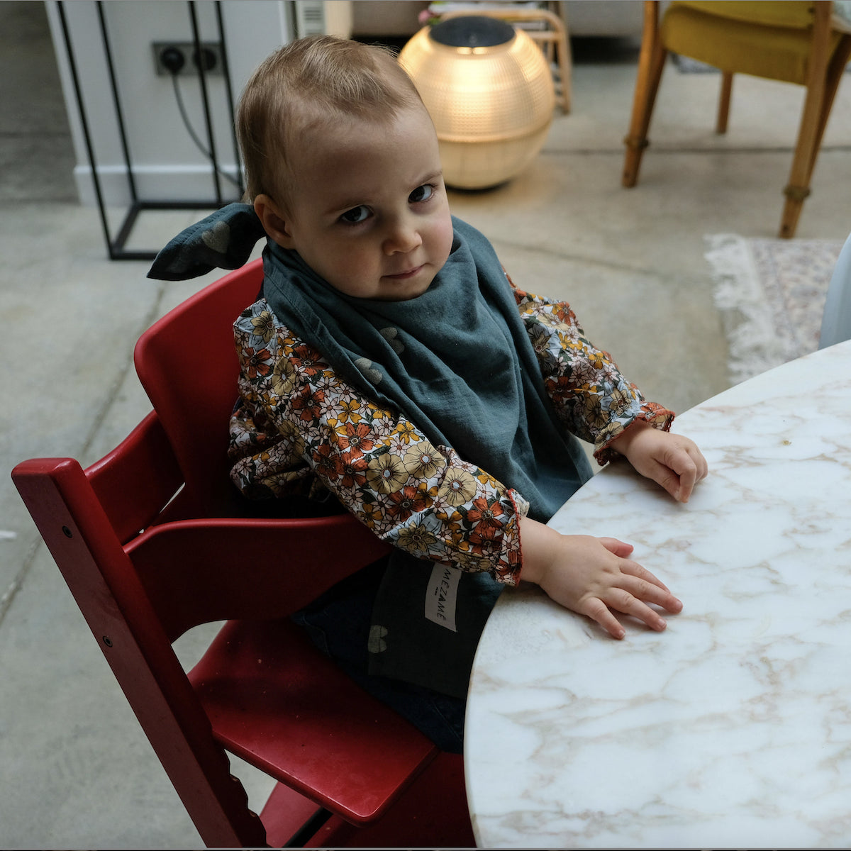 indispensable bebe lange gaze de coton coeur