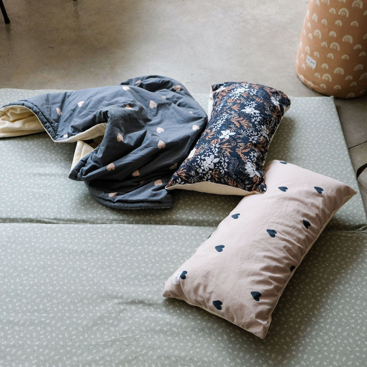 coussin moelleux coeur