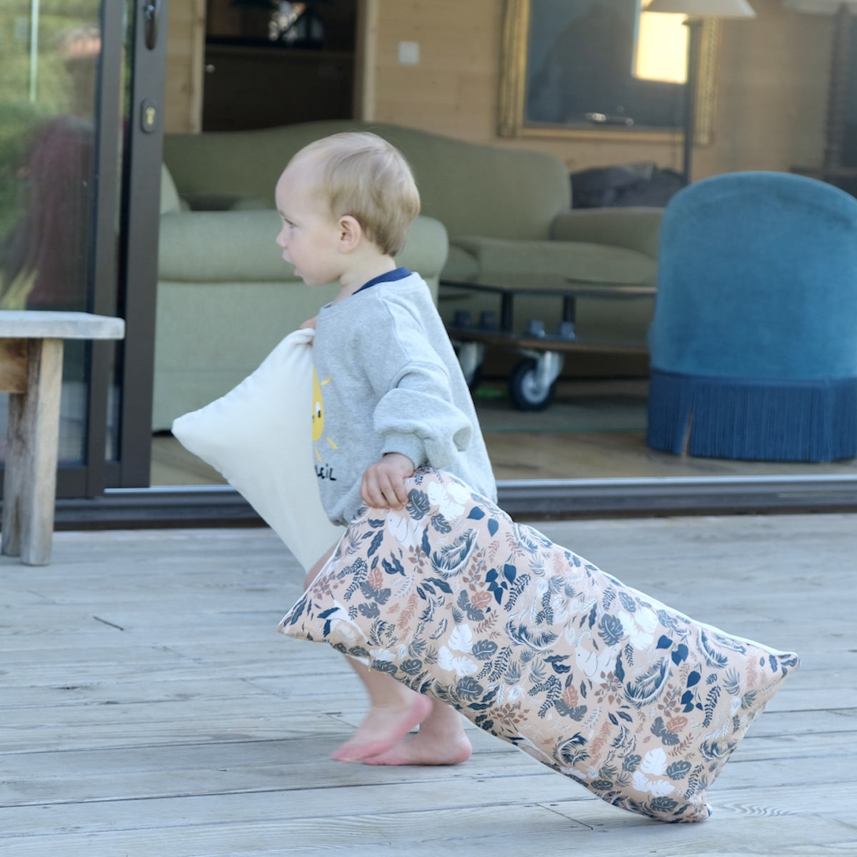 coussin enfant douillet tropico