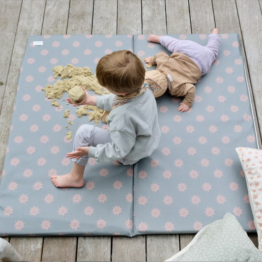 tapis d eveil motricite et jeux bebe enfant 
waterproof imprimé soleil