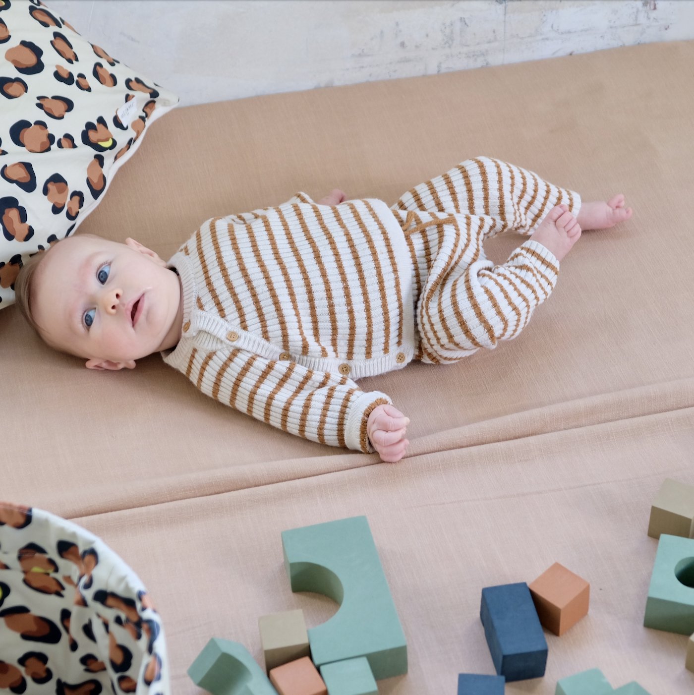 tapis d'éveil et motricité et jeux bebe enfant grand format XXL cassonade