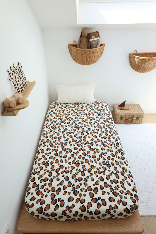 Leopard Fitted Sheet