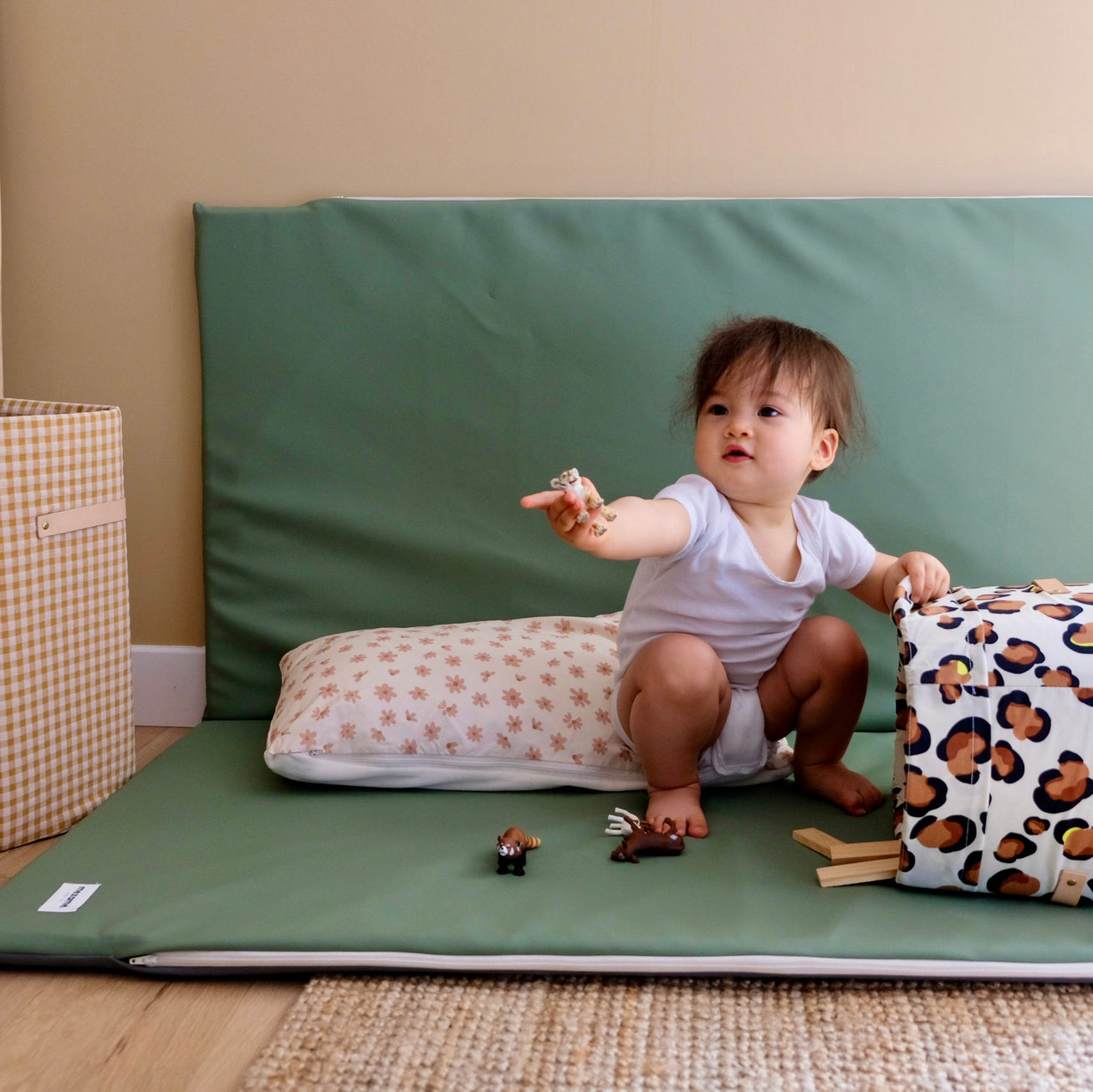 Tapis de vie Waterproof Matcha
