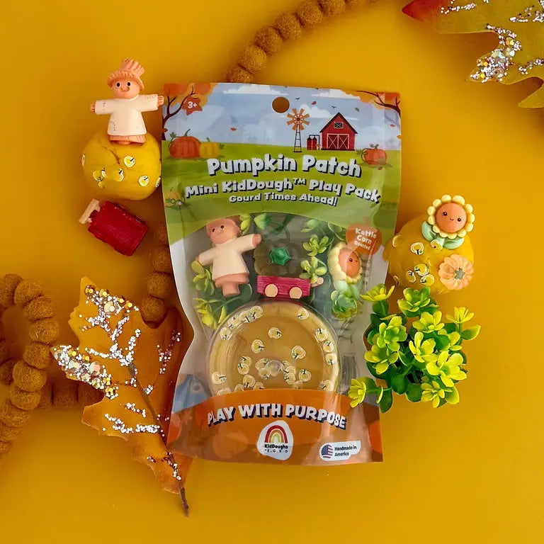 Pumpkin Patch Mini Sensory Playdough Kit