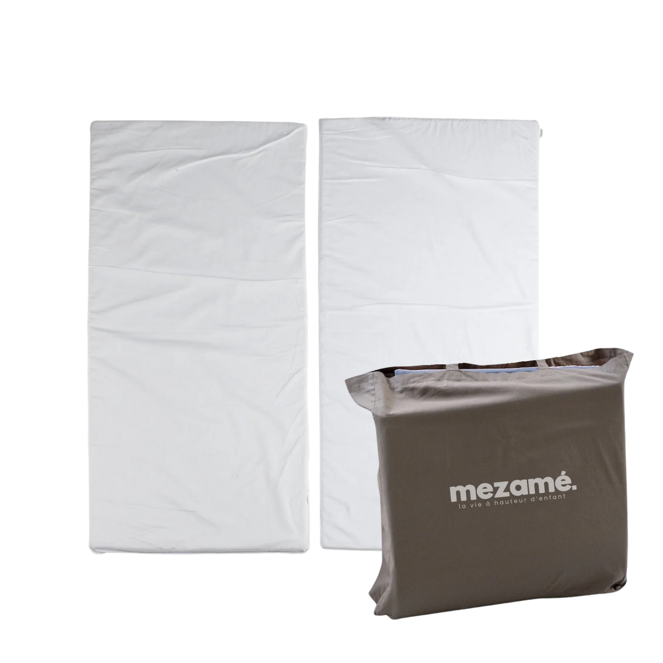 2 pieces of foam + tote bag