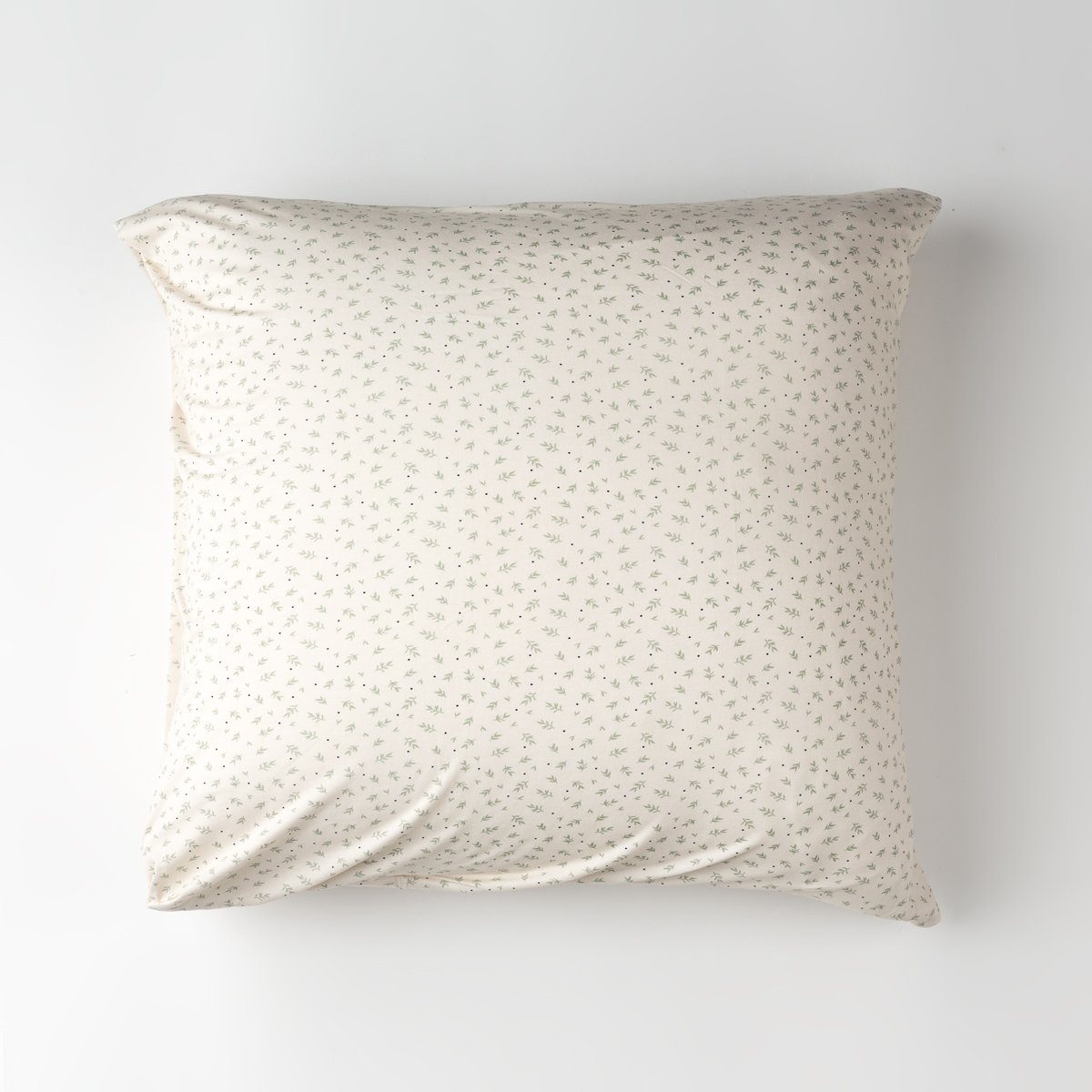 parure linge de lit jersey tout confort sommeil parfait cueillette milk oreiller carré