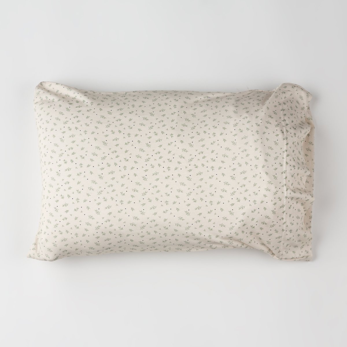 parure linge de lit jersey tout confort sommeil parfait cueillette milk oreiller rectangle