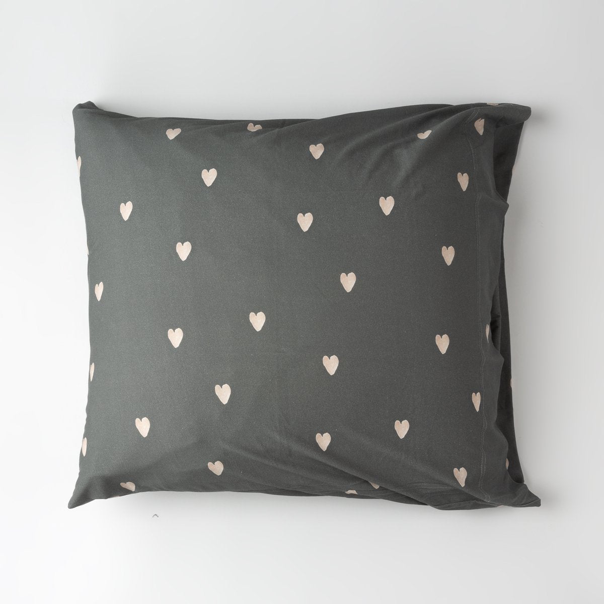 parure linge de lit  jersey coeur