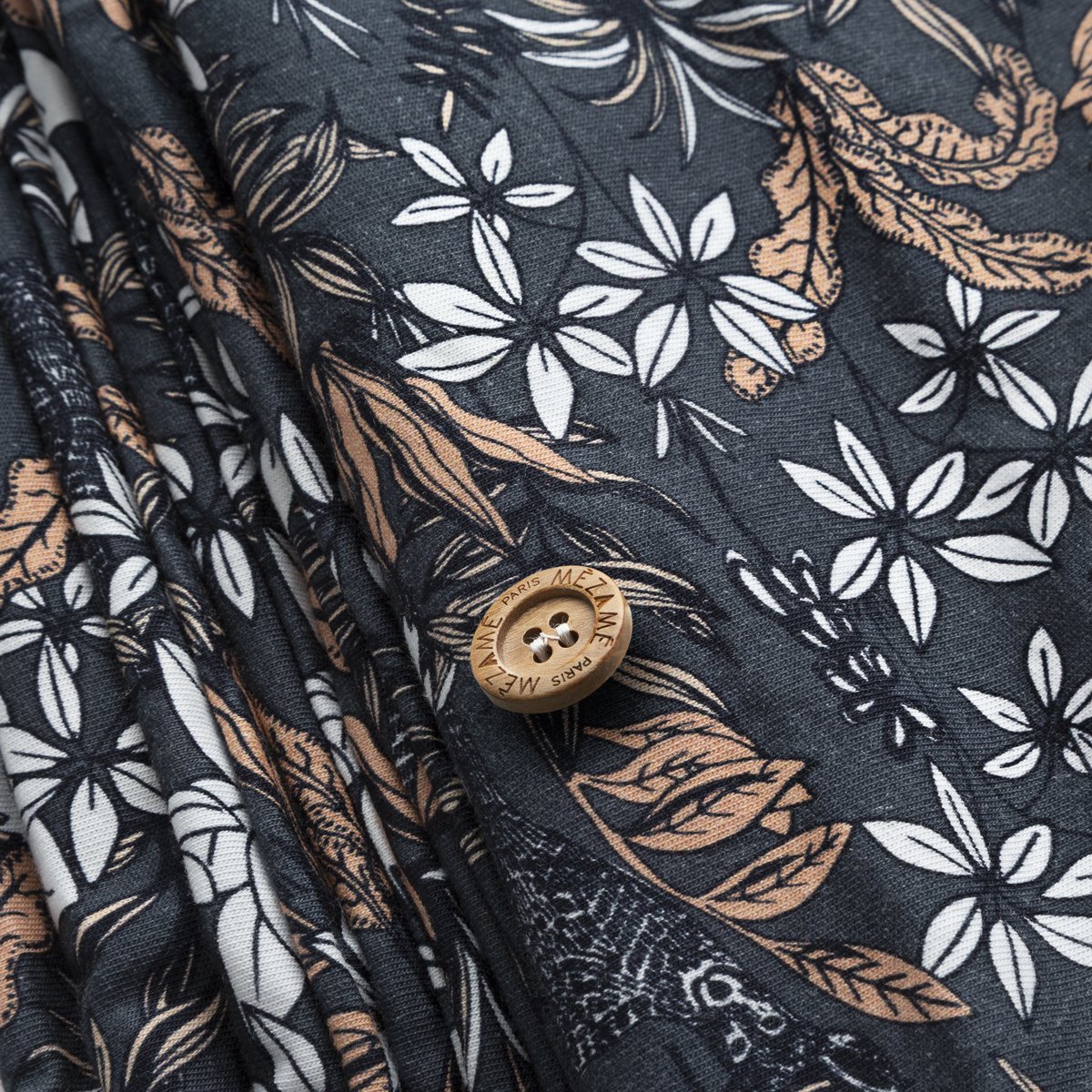 parure zip bouton linge de lit