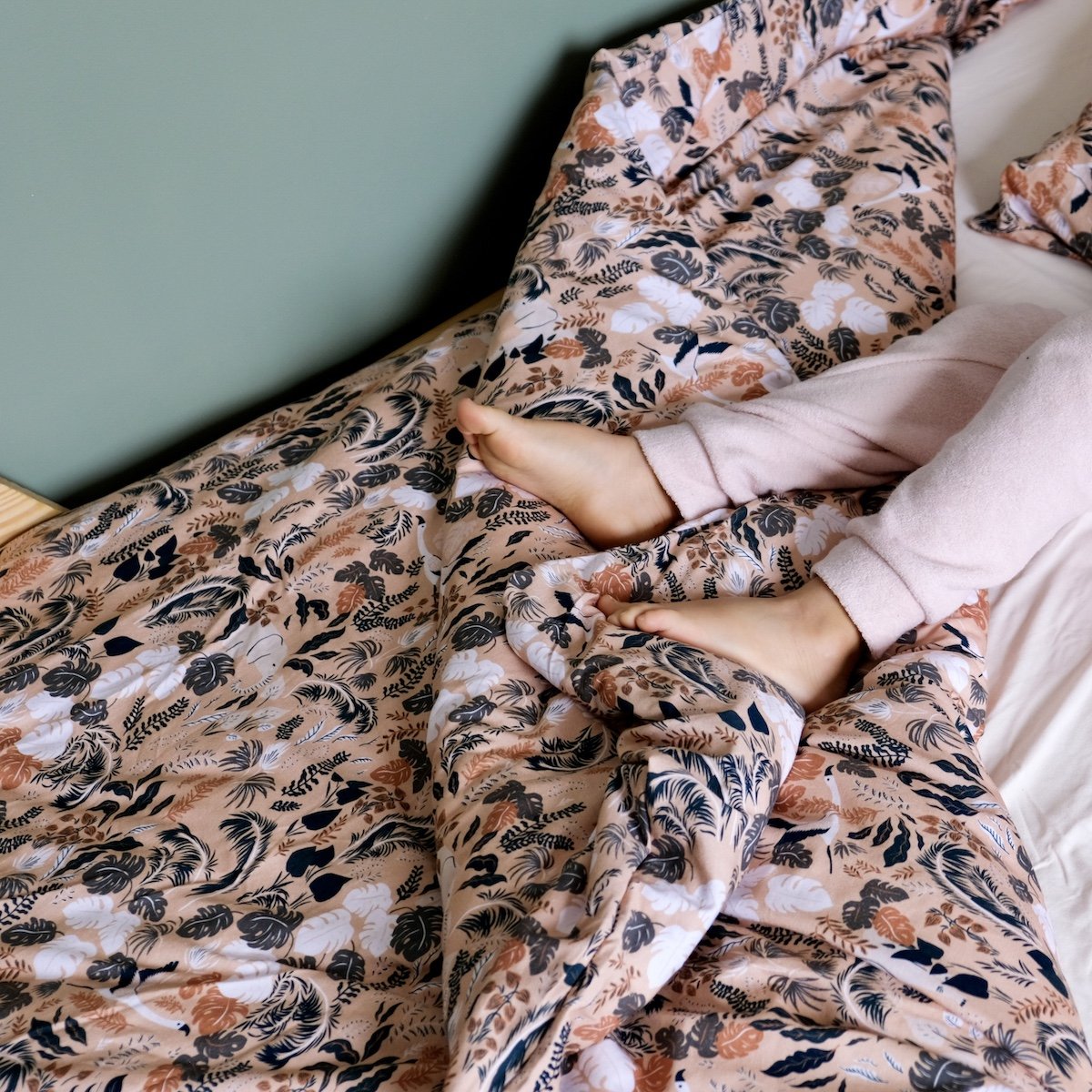 linge de lit tout doux jersey tropico