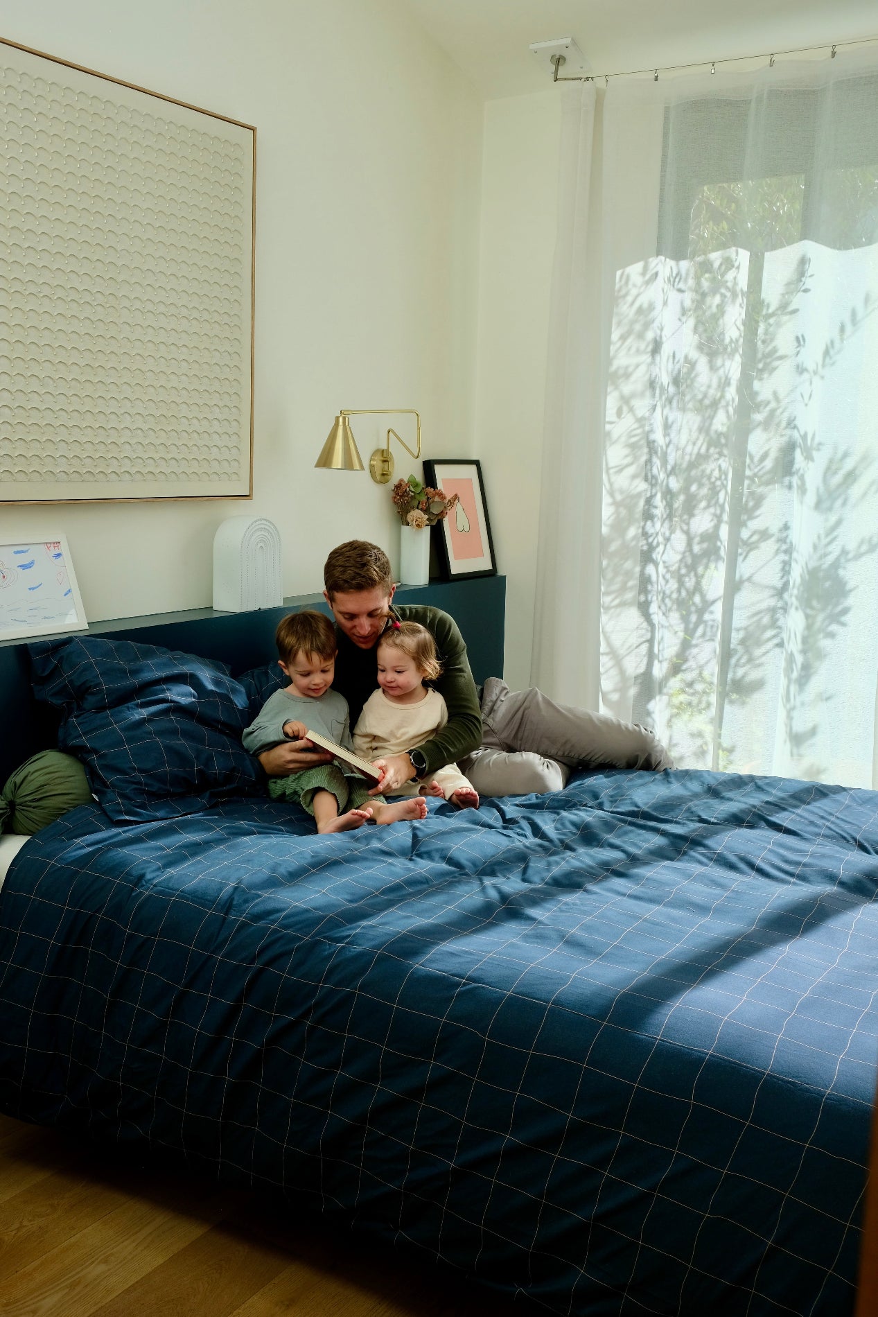 Parure lit adulte Grid