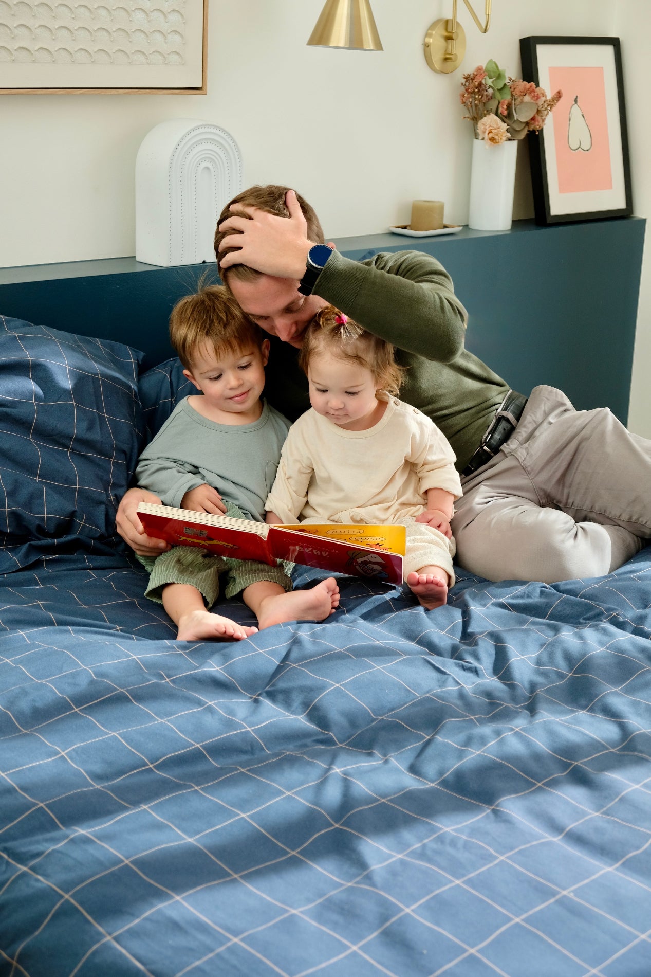 Parure lit adulte Grid