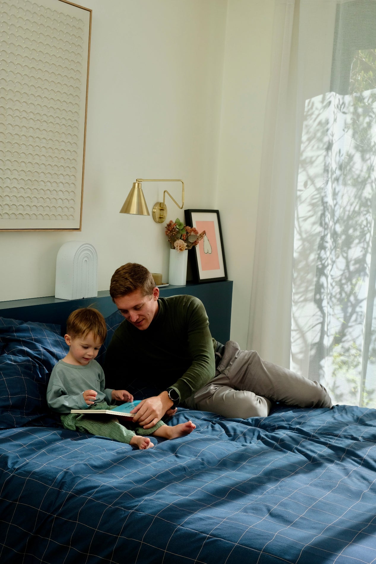 Parure lit adulte Grid