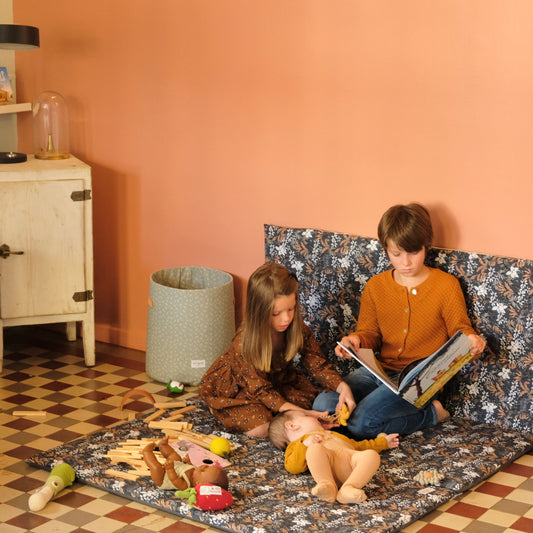 tapis d 'eveil et motricte xxl grand format king size esprit foret enchanté