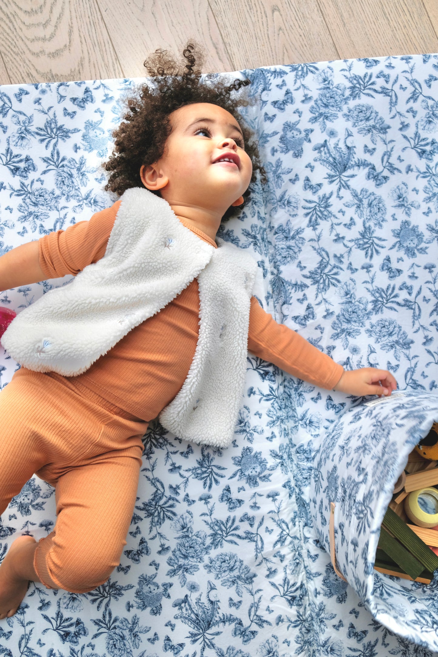 Tapis de vie King Size x Tartine&Chocolat bleu